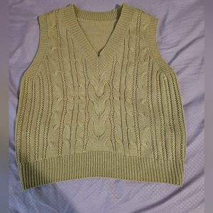 Beige Vest, Size S.